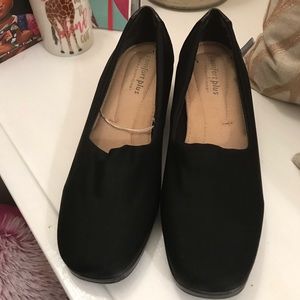 She Work For The Money Work Shoes